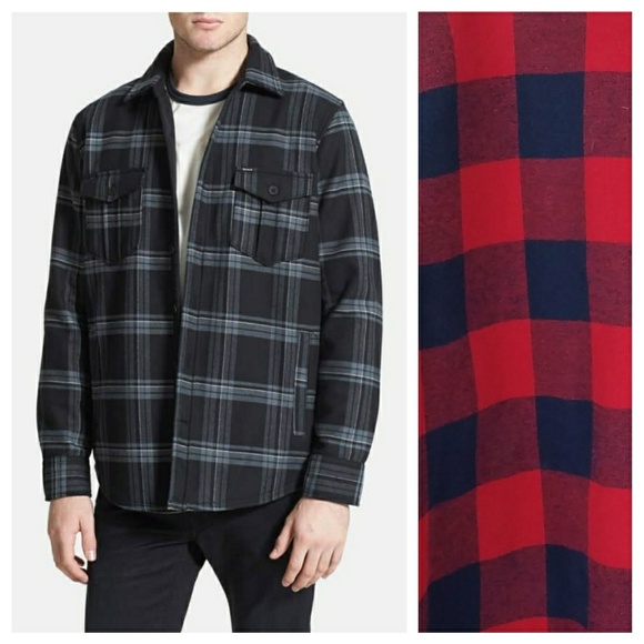 hurley flannel jacket